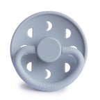 Frigg Moon - Round Silicone Pacifier - Powder Blue
