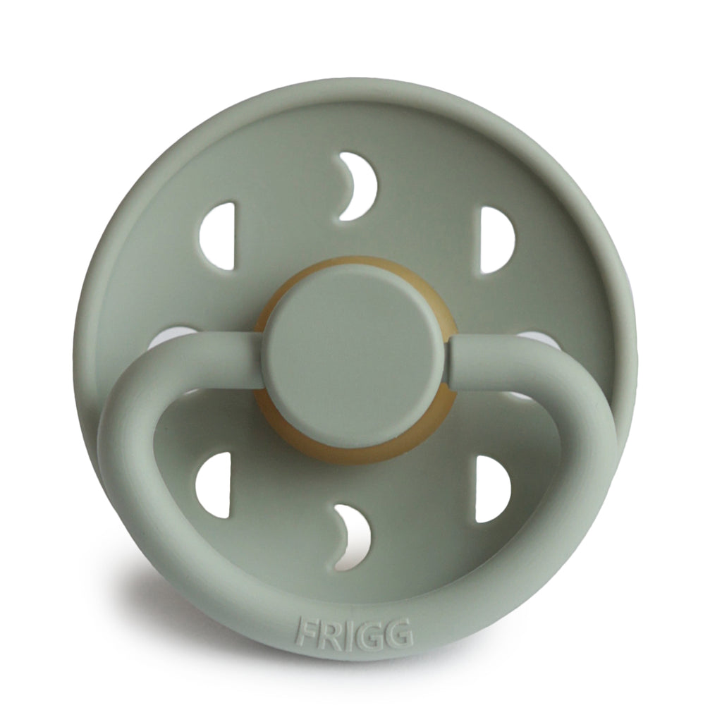 Frigg Moon - Round Latex Pacifier - Sage