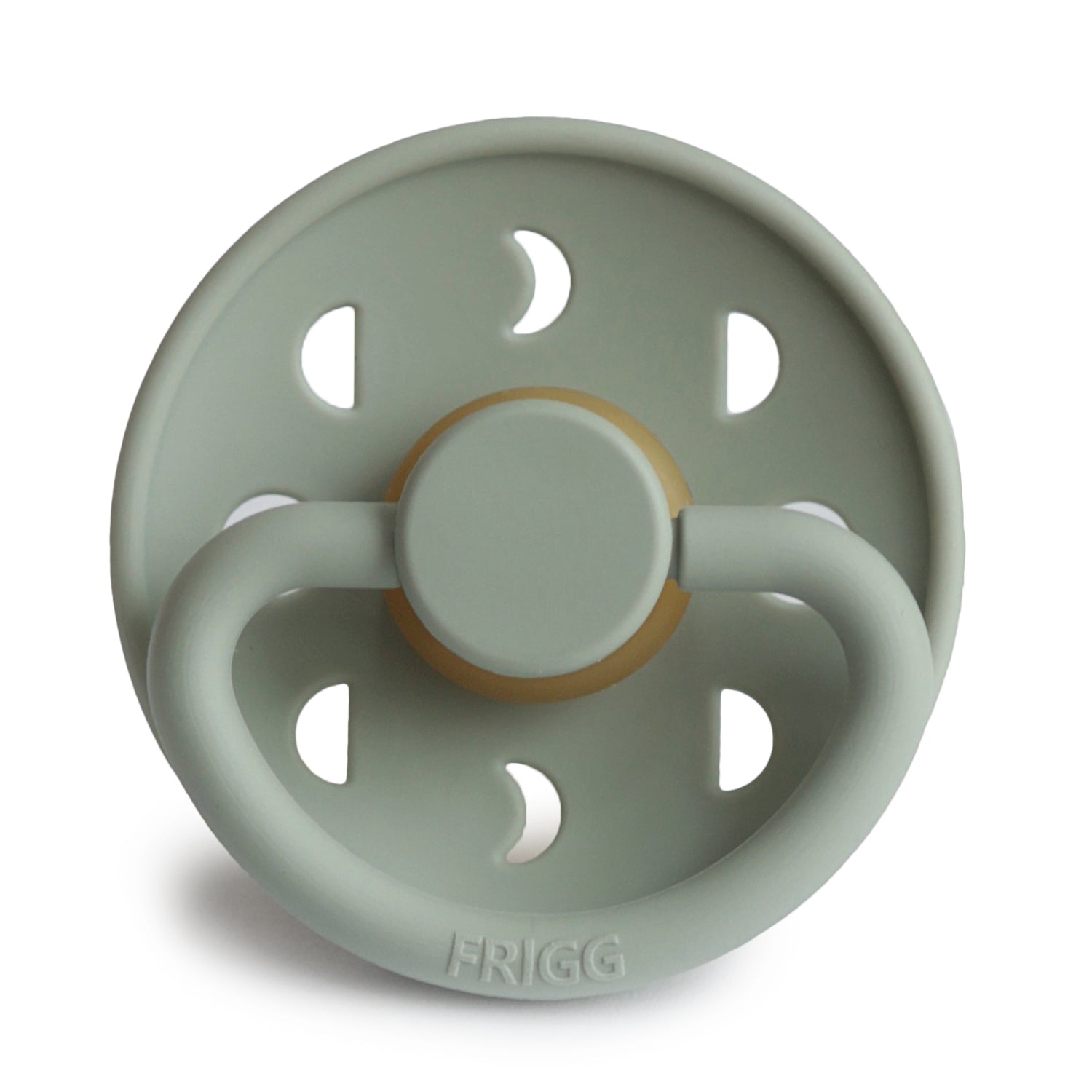 Frigg Moon - Round Latex Pacifier - Sage