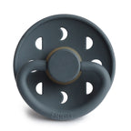 Frigg Moon - Round Latex Pacifier - Slate