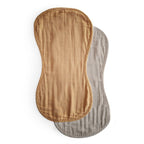 Mushie Organic Cotton Muslin Burp Cloth 2-Pack