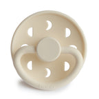 Frigg Moon - Round Silicone Pacifier - Cream