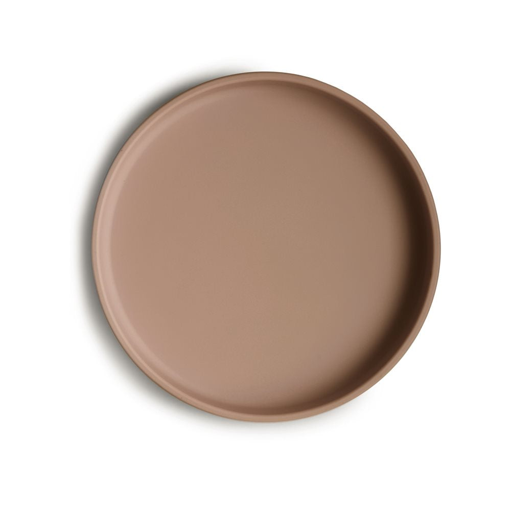 Mushie Classic Silicone "Stay-Put" Suction Plate