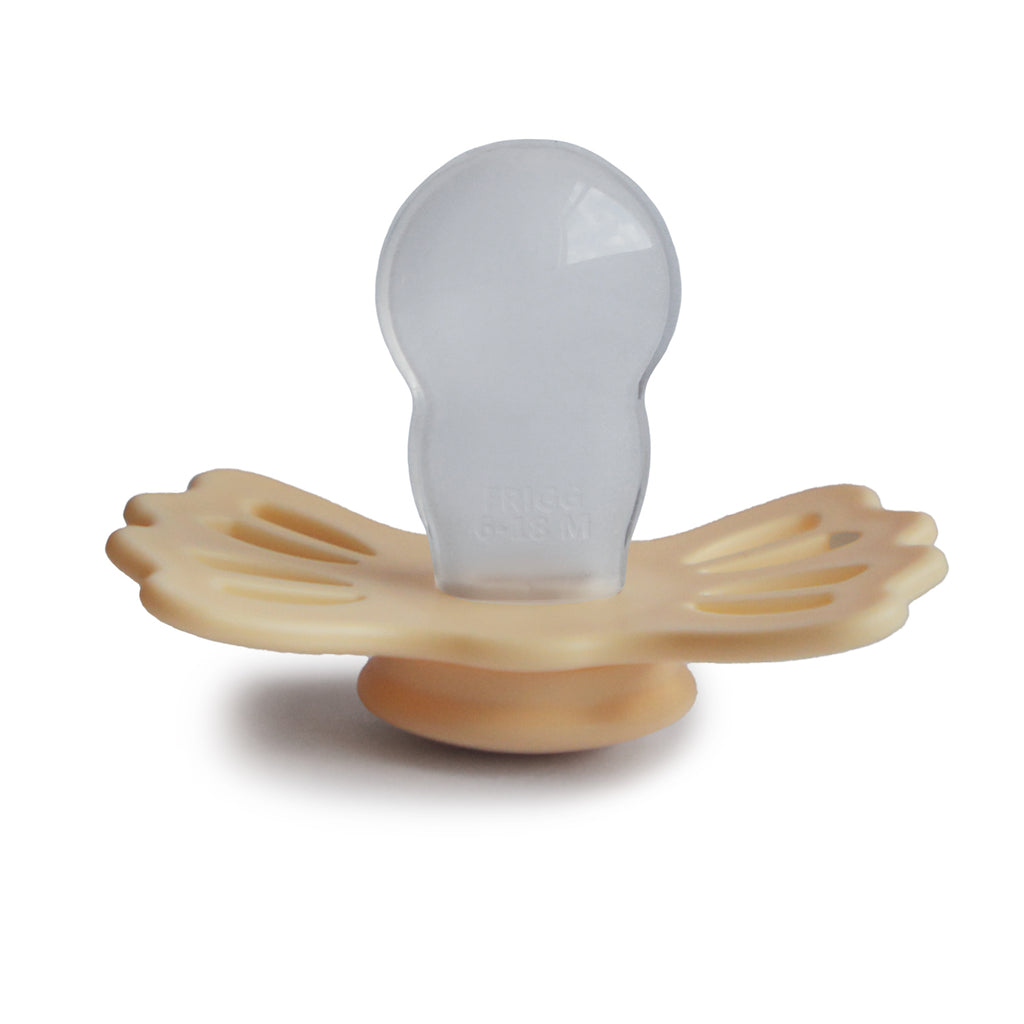 FRIGG Lucky - Pale Daffodil - Symmetrical Silicone Pacifier