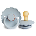 FRIGG Daisy - Round Latex Pacifier - Powder Blue