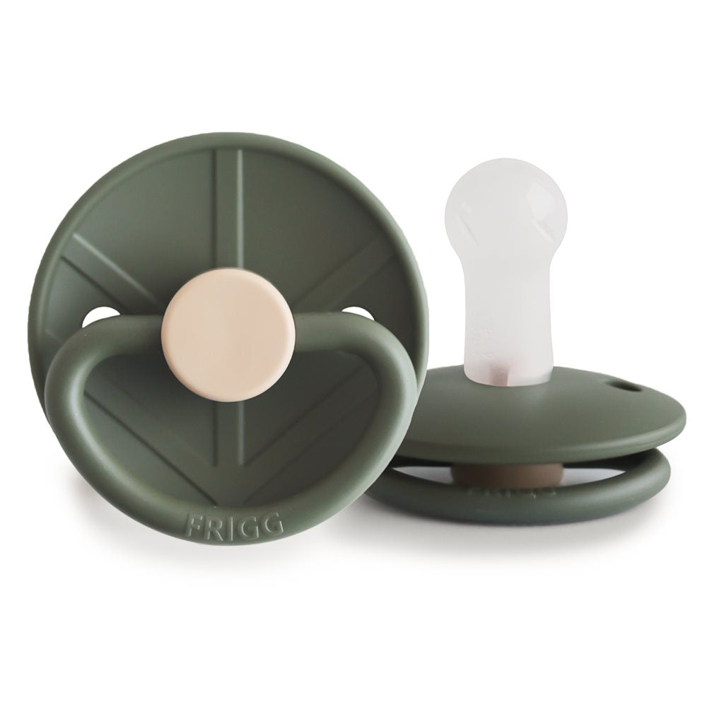 FRIGG Little Viking - Silicone Pacifier - Olive (Ragnar)