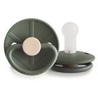 FRIGG Little Viking - Silicone Pacifier - Olive (Ragnar)