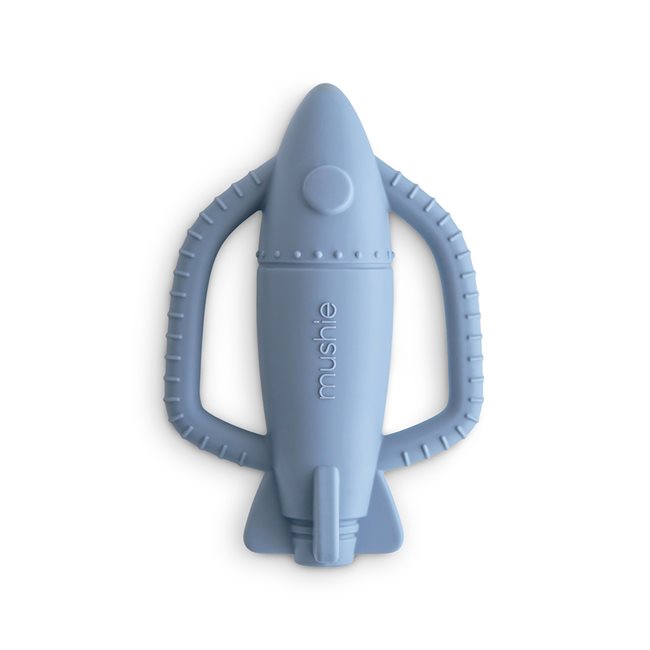Mushie Sensory Rattle Teether