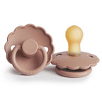 FRIGG Daisy - Round Latex Pacifier - Rose Gold