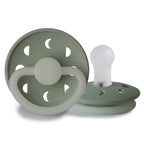 FRIGG Moon Night - Round Silicone Pacifier - Sage