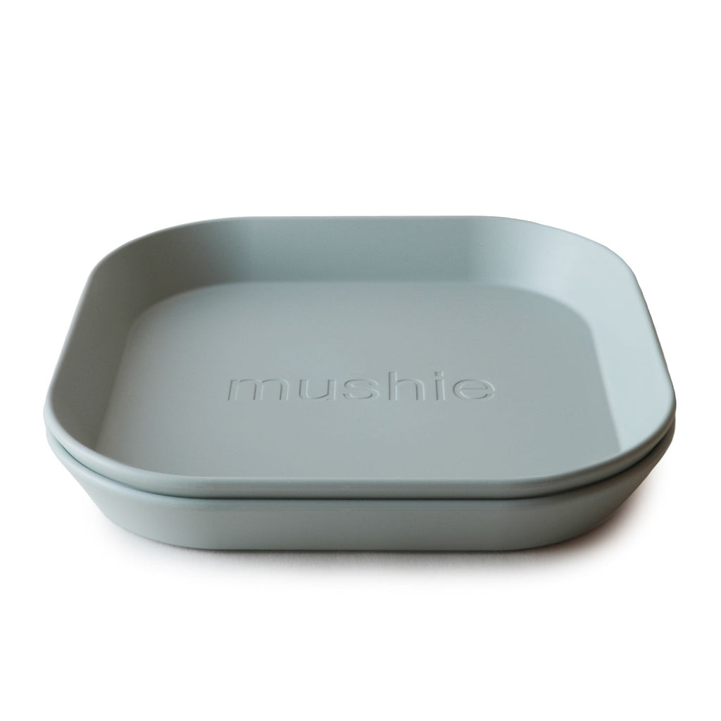 Mushie Plate Square 2P