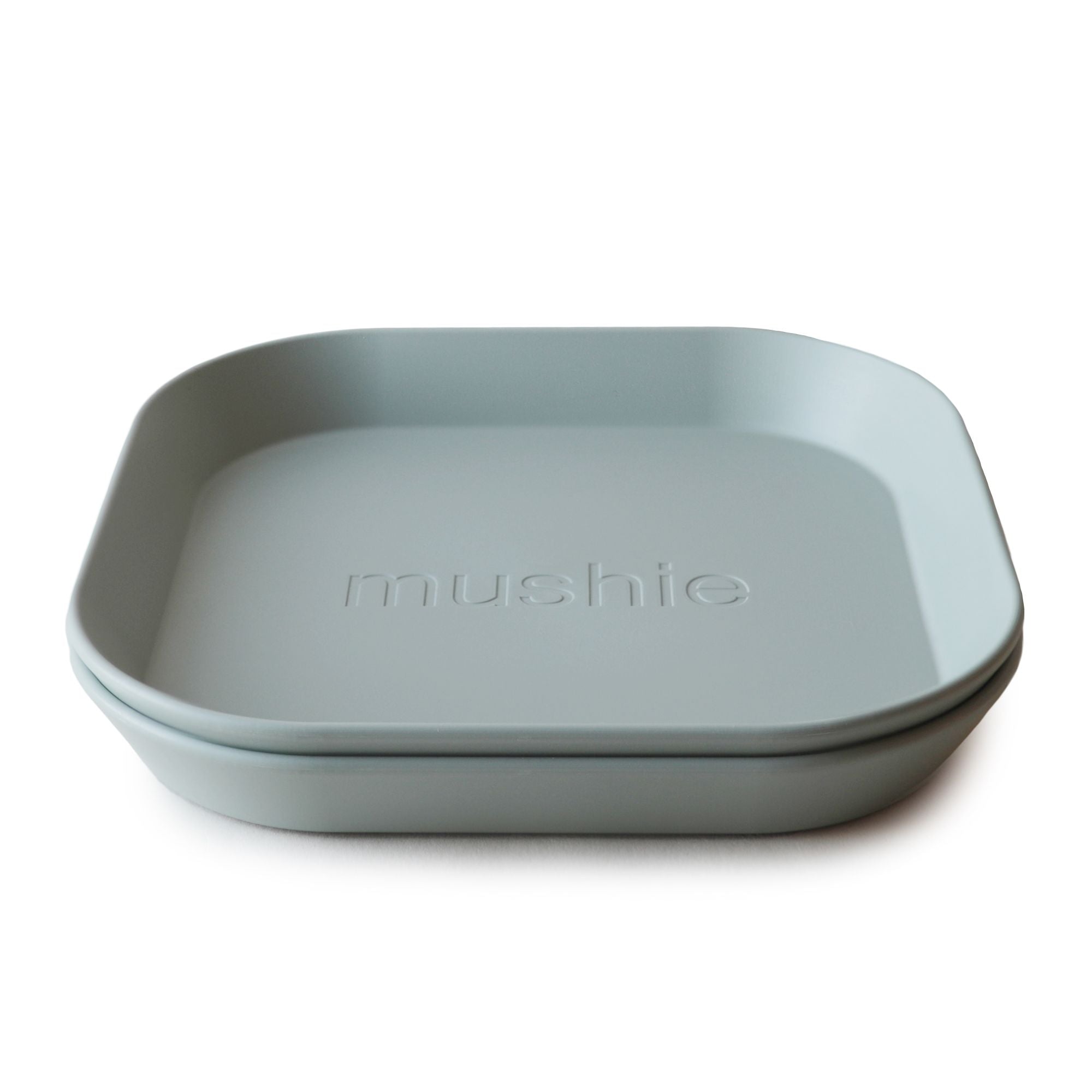 Mushie Plate Square 2P