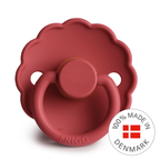 FRIGG Daisy - Round Latex Pacifier - Scarlett