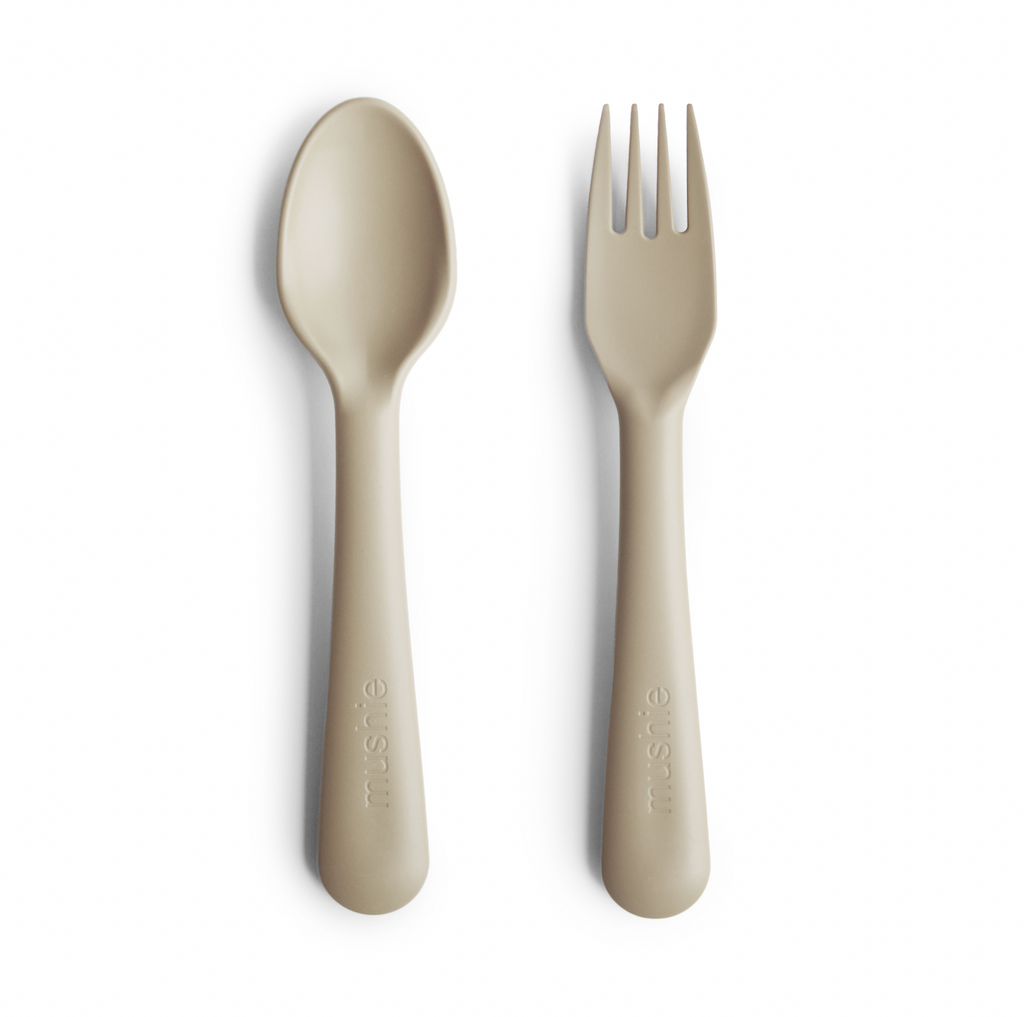 Mushie Fork & Spoon Set