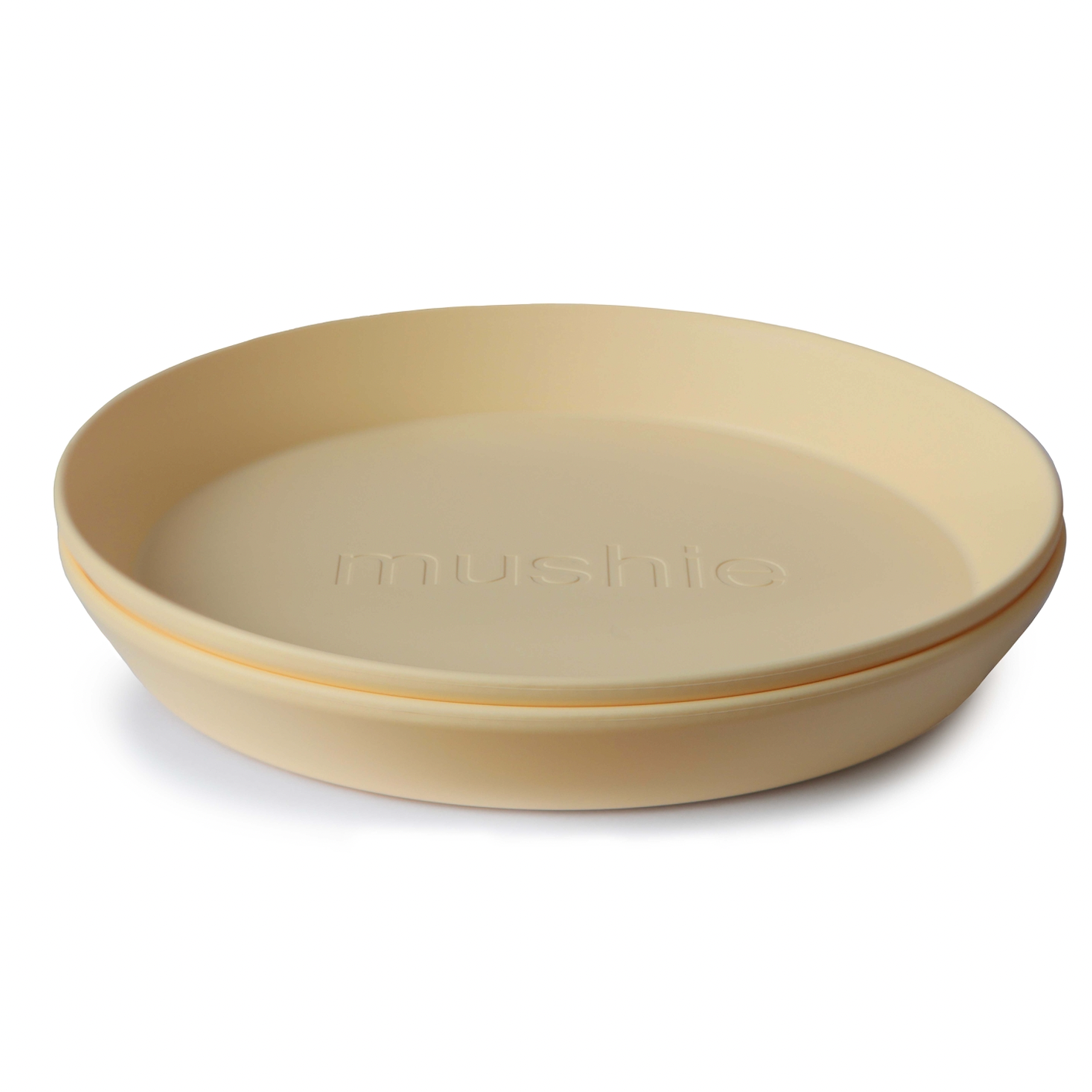 Mushie Plate Round 2P