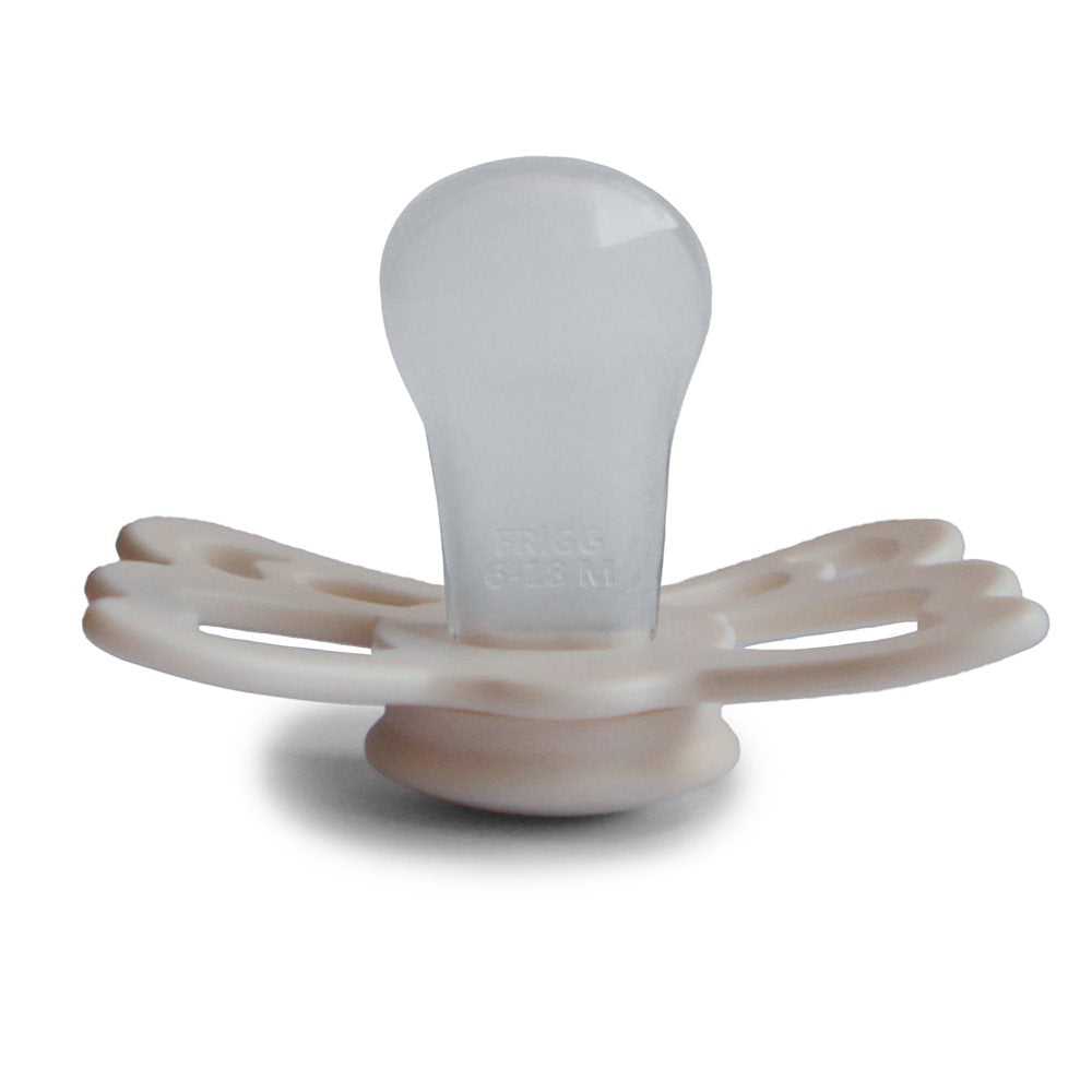 FRIGG Butterfly - Anatomical Silicone Pacifier - Cream