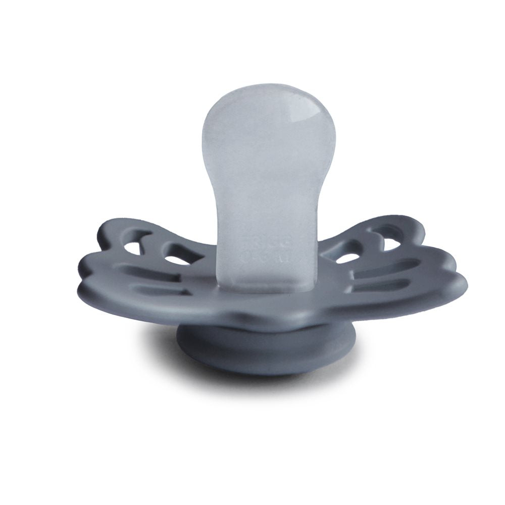 FRIGG Butterfly - Anatomical Silicone Pacifier - Great Gray
