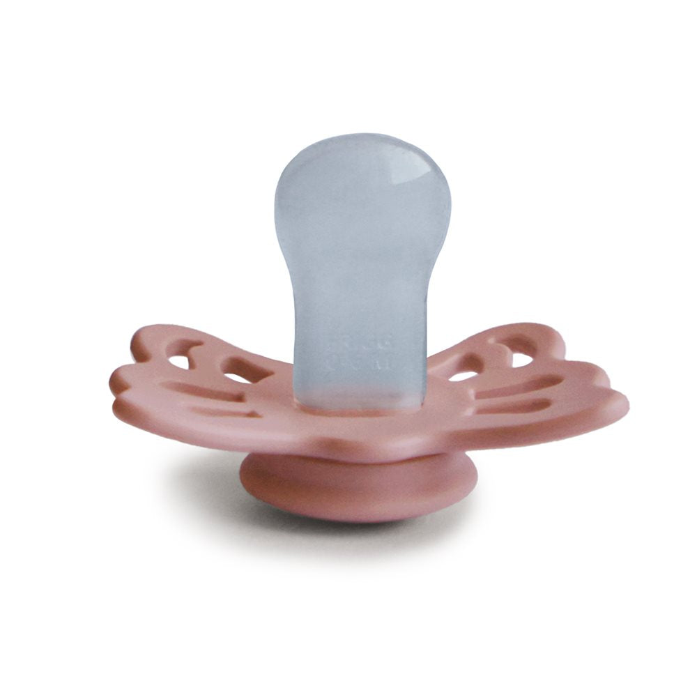 FRIGG Butterfly - Anatomical Silicone Pacifier - Pretty In Peach