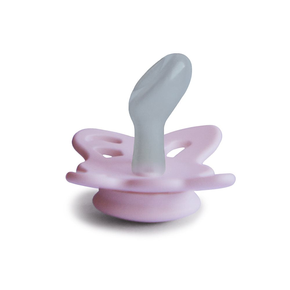 Frigg Butterfly - Anatomical Silicone Pacifier - Soft Lilac