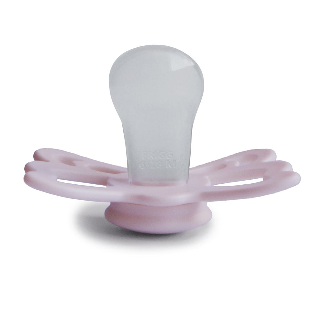FRIGG Butterfly - Anatomical Silicone Pacifier - White Lilac