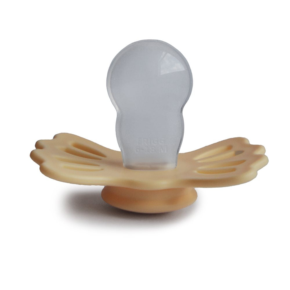 FRIGG Lucky - Pale Daffodil - Symmetrical Silicone Pacifier