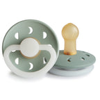 FRIGG Moon Night - Round Latex Pacifier - Sage