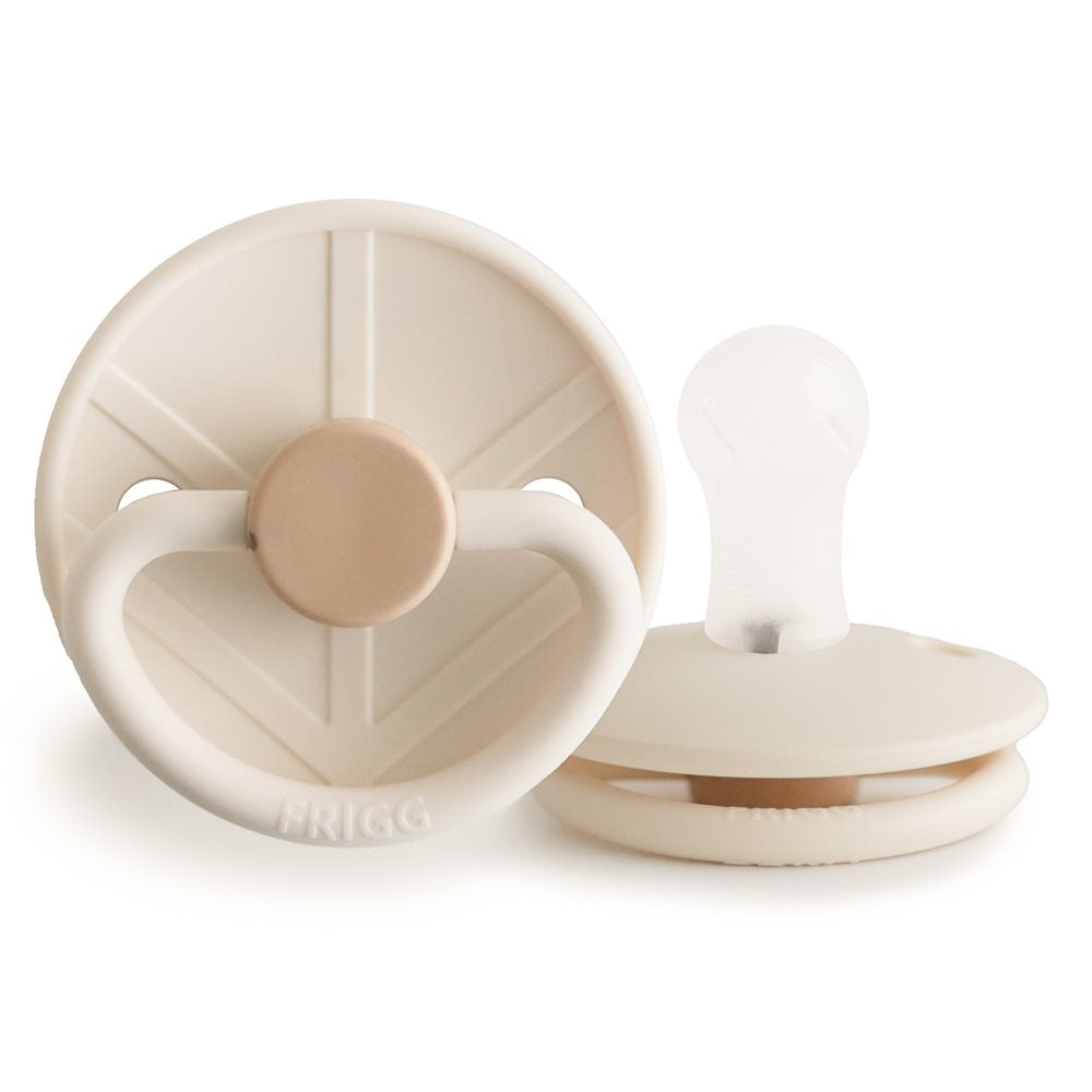 FRIGG Little Viking - Silicone Pacifier - Cream (Sigrid)