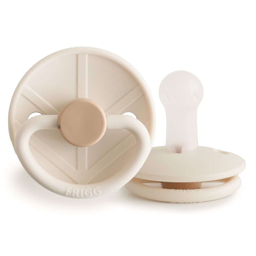 FRIGG Little Viking - Silicone Pacifier - Cream (Sigrid)