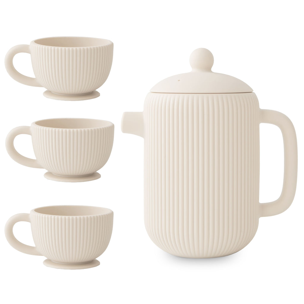 Mushie Silicone Play Tea Set