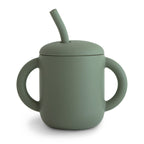 Mushie Silicone Training Cup & Straw
