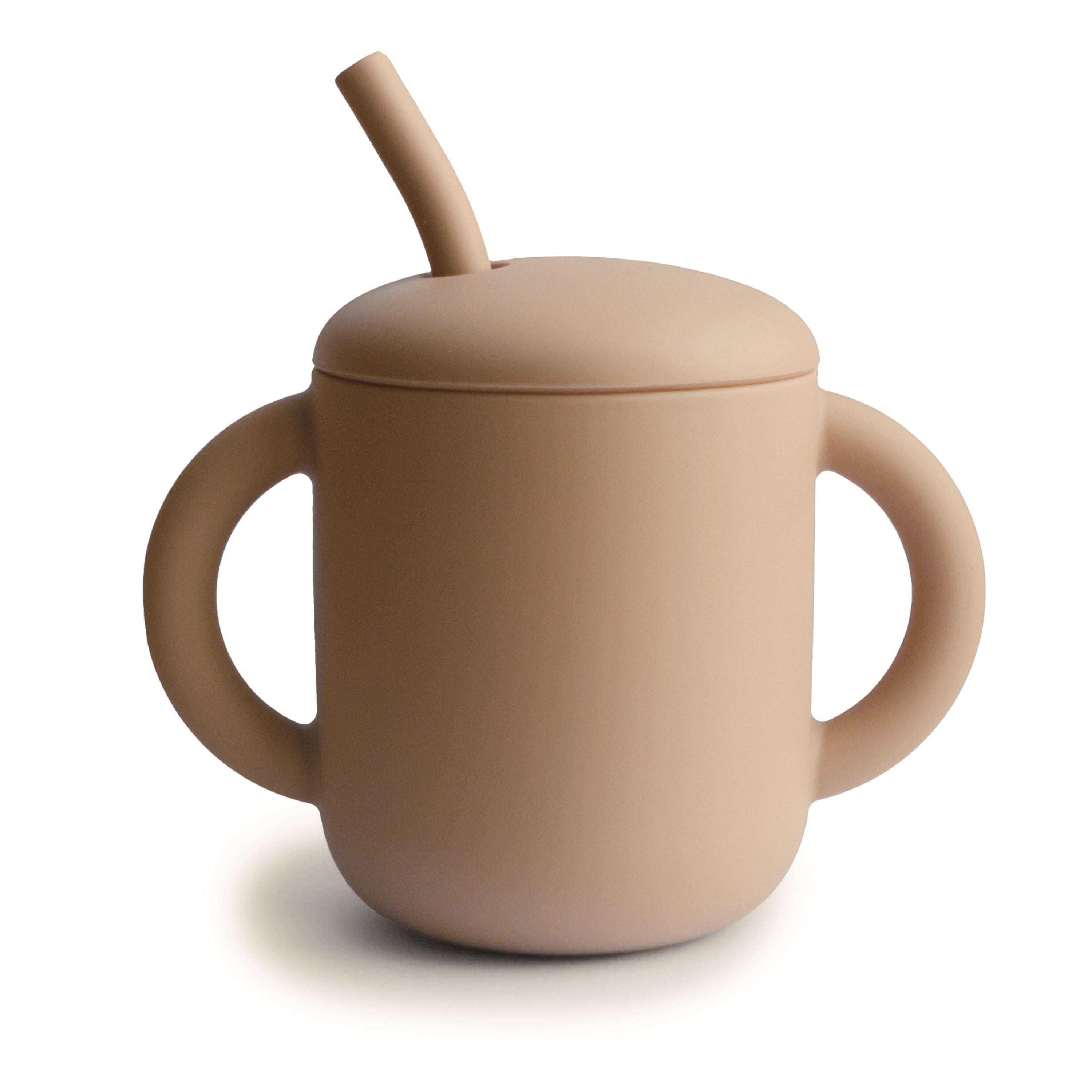 Mushie Silicone Training Cup & Straw
