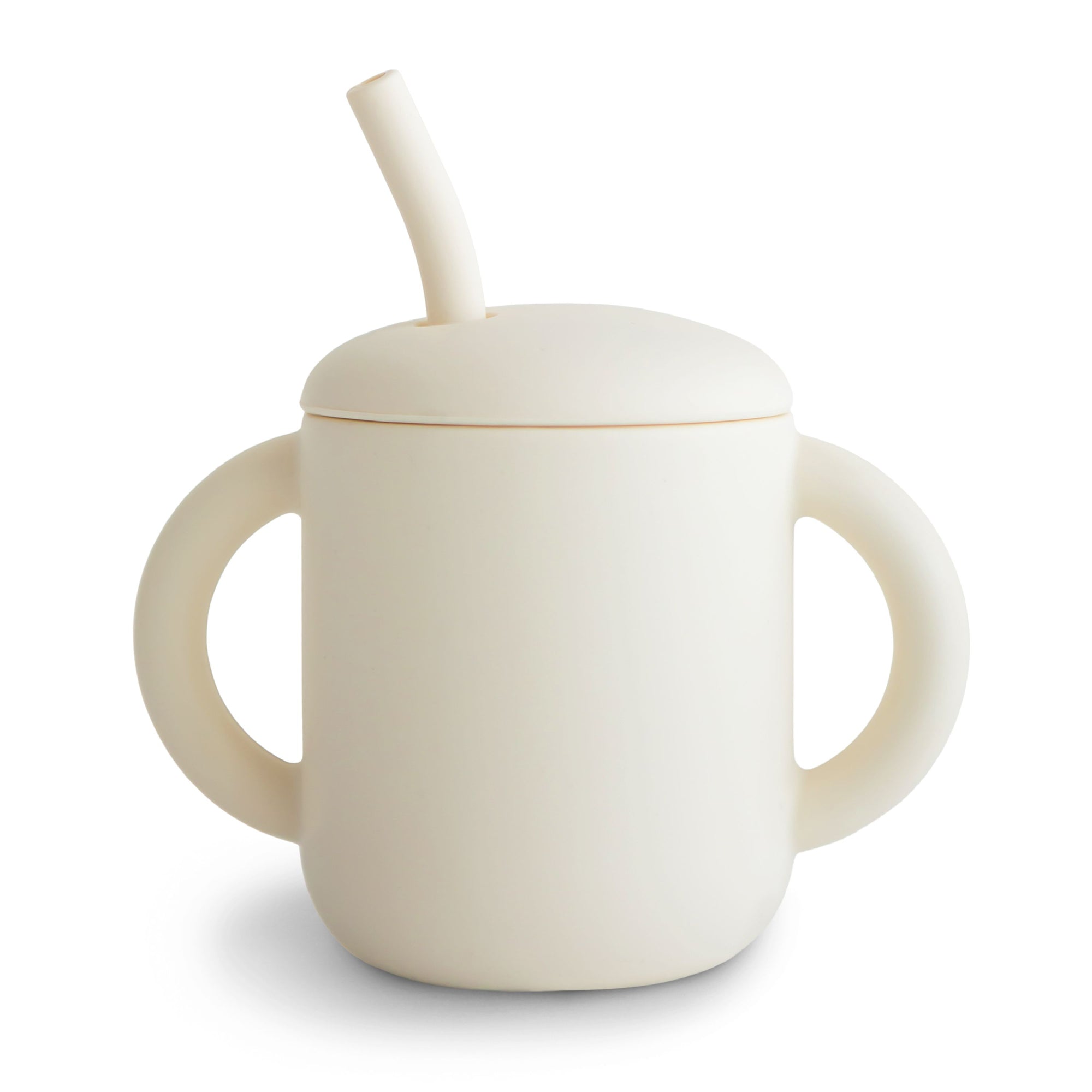 Mushie Silicone Training Cup & Straw
