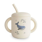 Mushie Silicone Training Cup & Straw - Limited Edition