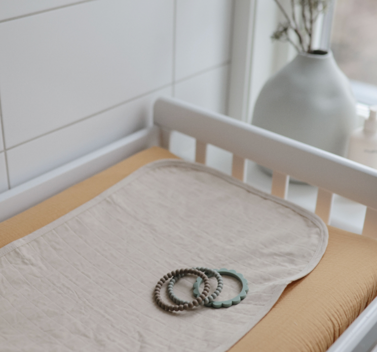 Mushie Pearl Teether Bracelet
