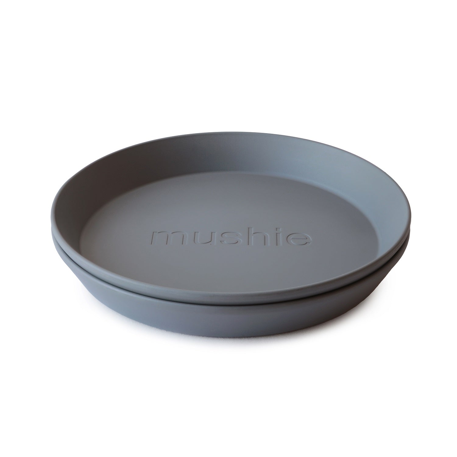 Mushie Plate Round 2P
