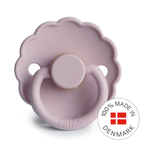 FRIGG Daisy - Round Latex Pacifier - Soft Lilac