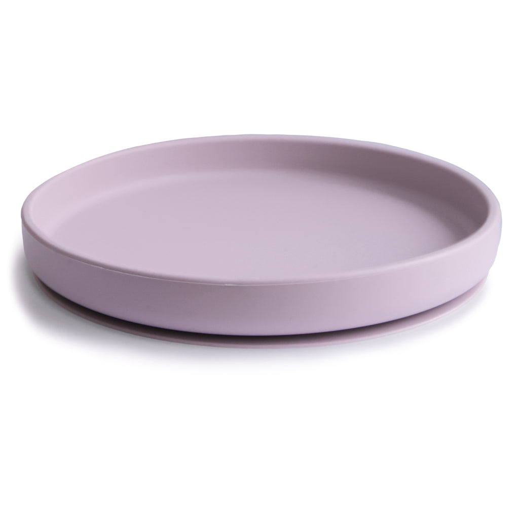 Mushie Classic Silicone "Stay-Put" Suction Plate