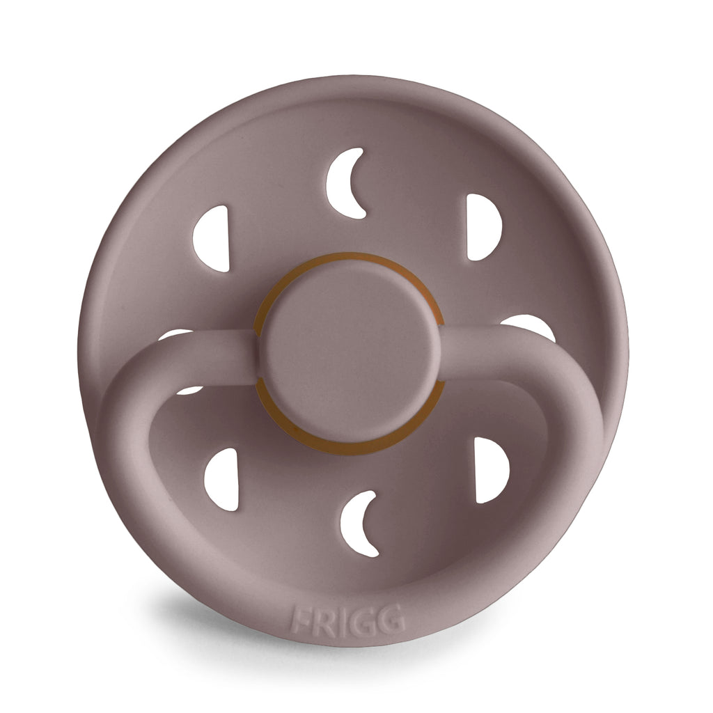 Frigg Moon - Round Latex Pacifier - Twilight Mauve