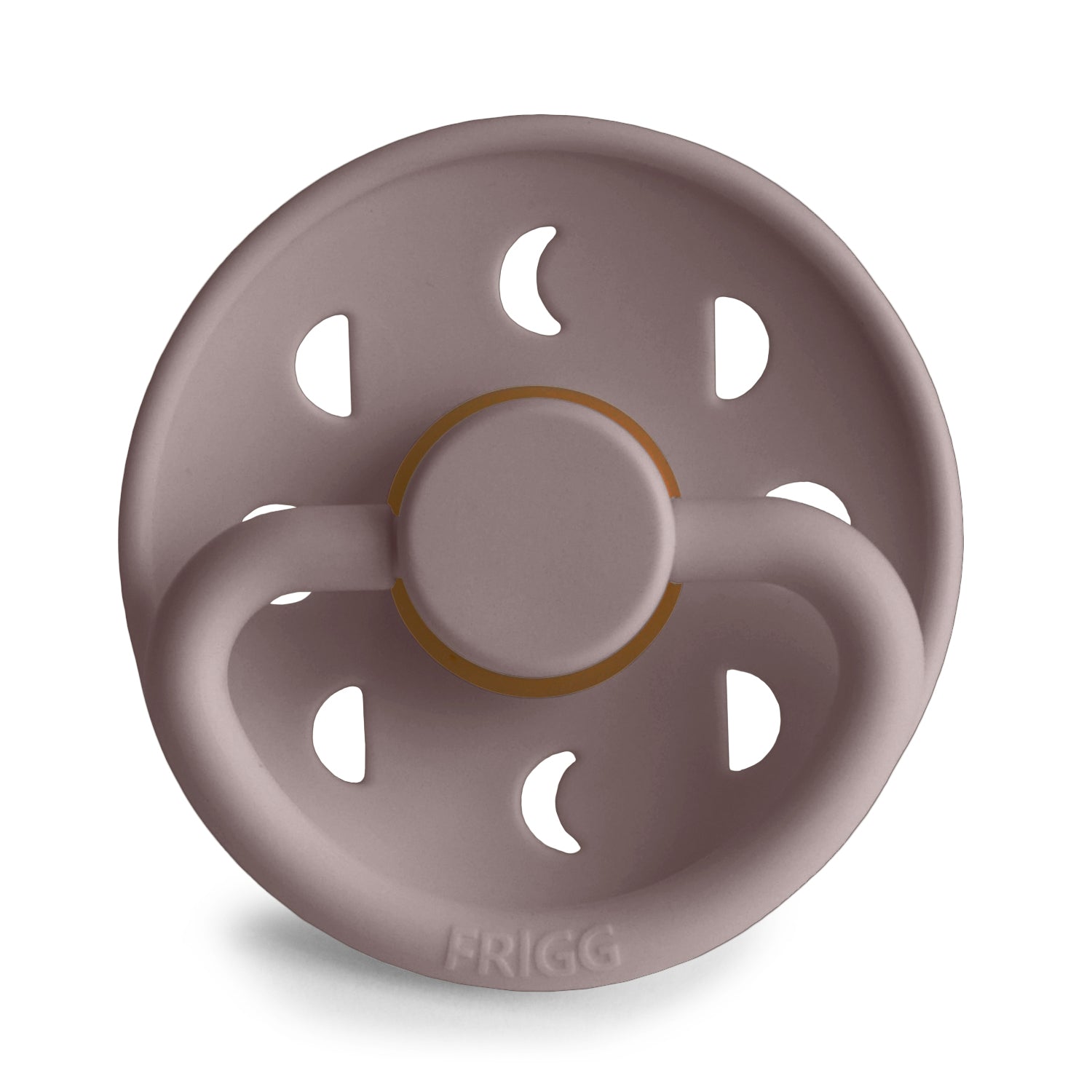 Frigg Moon - Round Latex Pacifier - Twilight Mauve