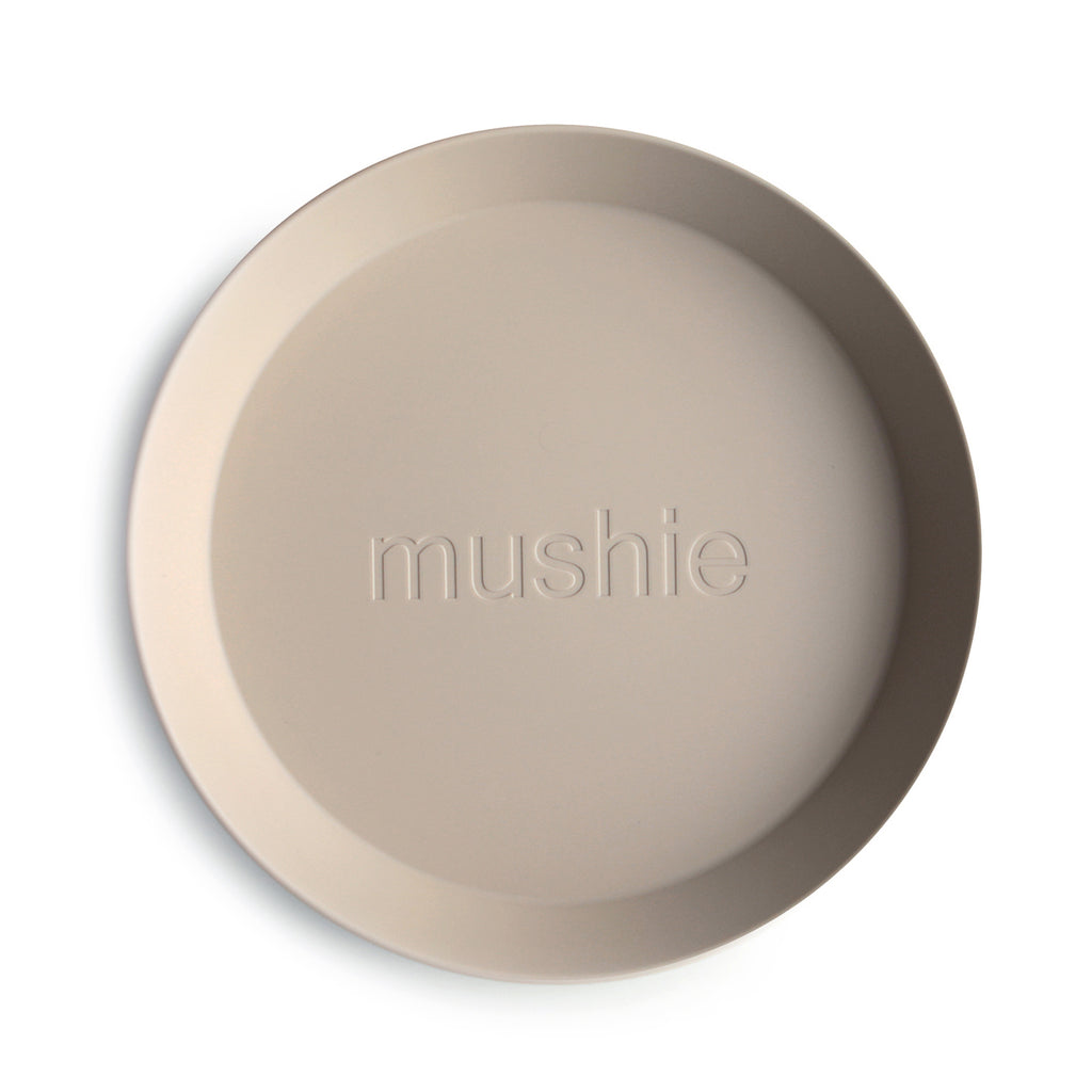 Mushie Plate Round 2P