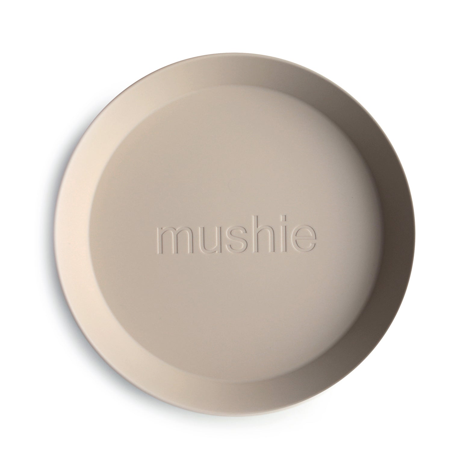 Mushie Plate Round 2P