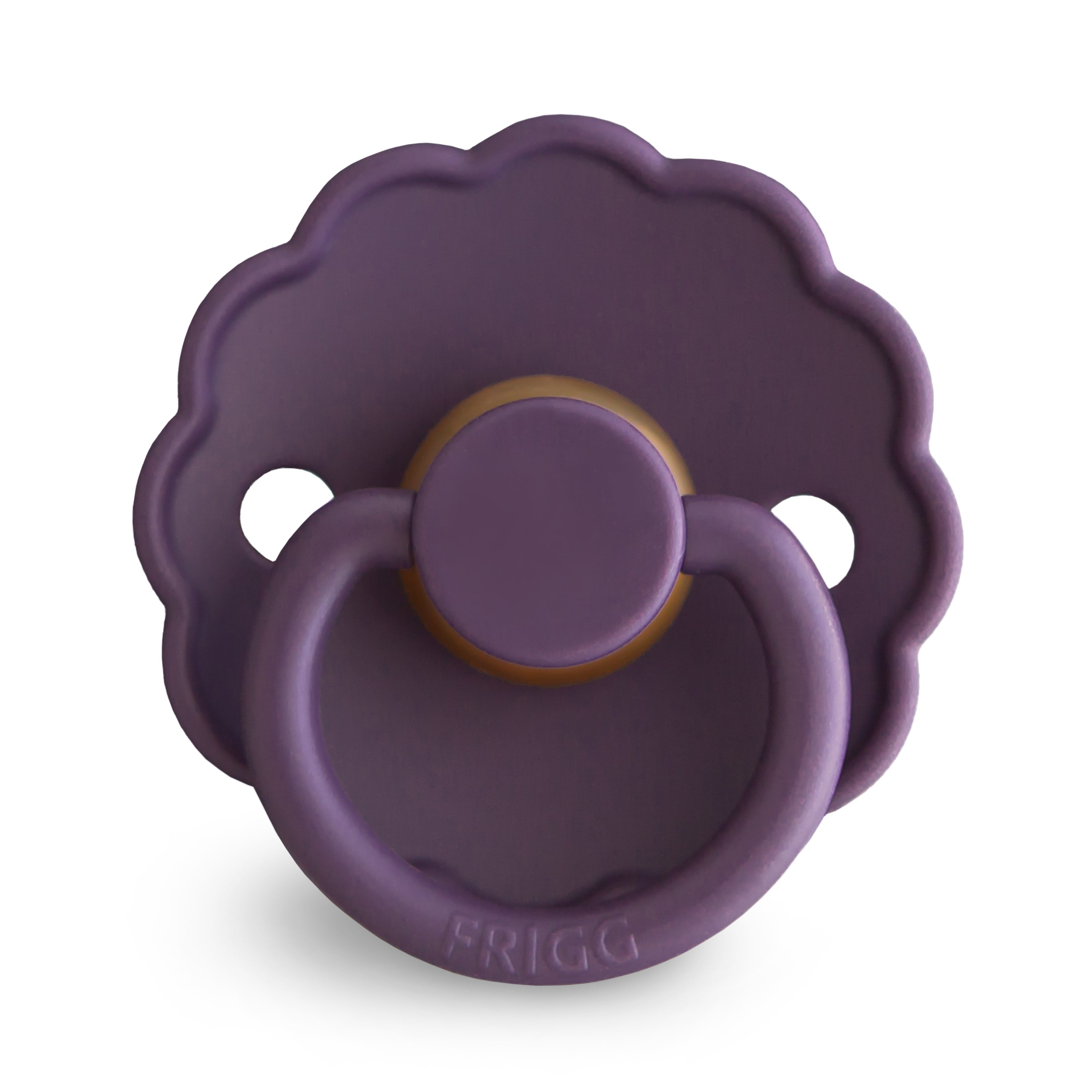 FRIGG Daisy - Round Latex Pacifier - Violet Dream
