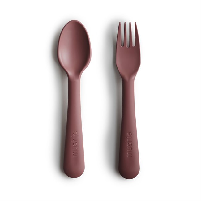 Mushie Fork & Spoon Set