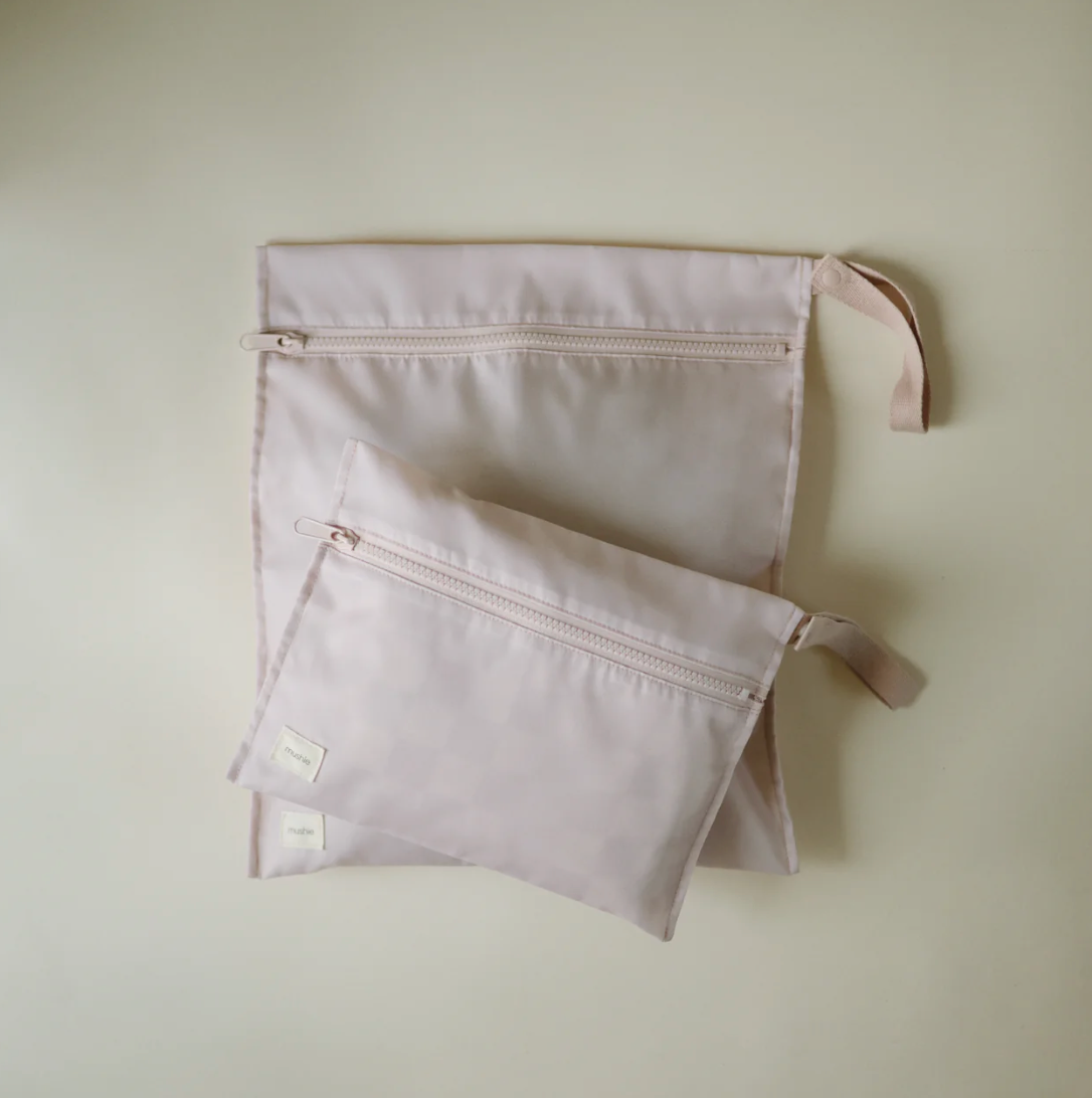 Mushie Water Resistant Wet Bag (2 Pack)