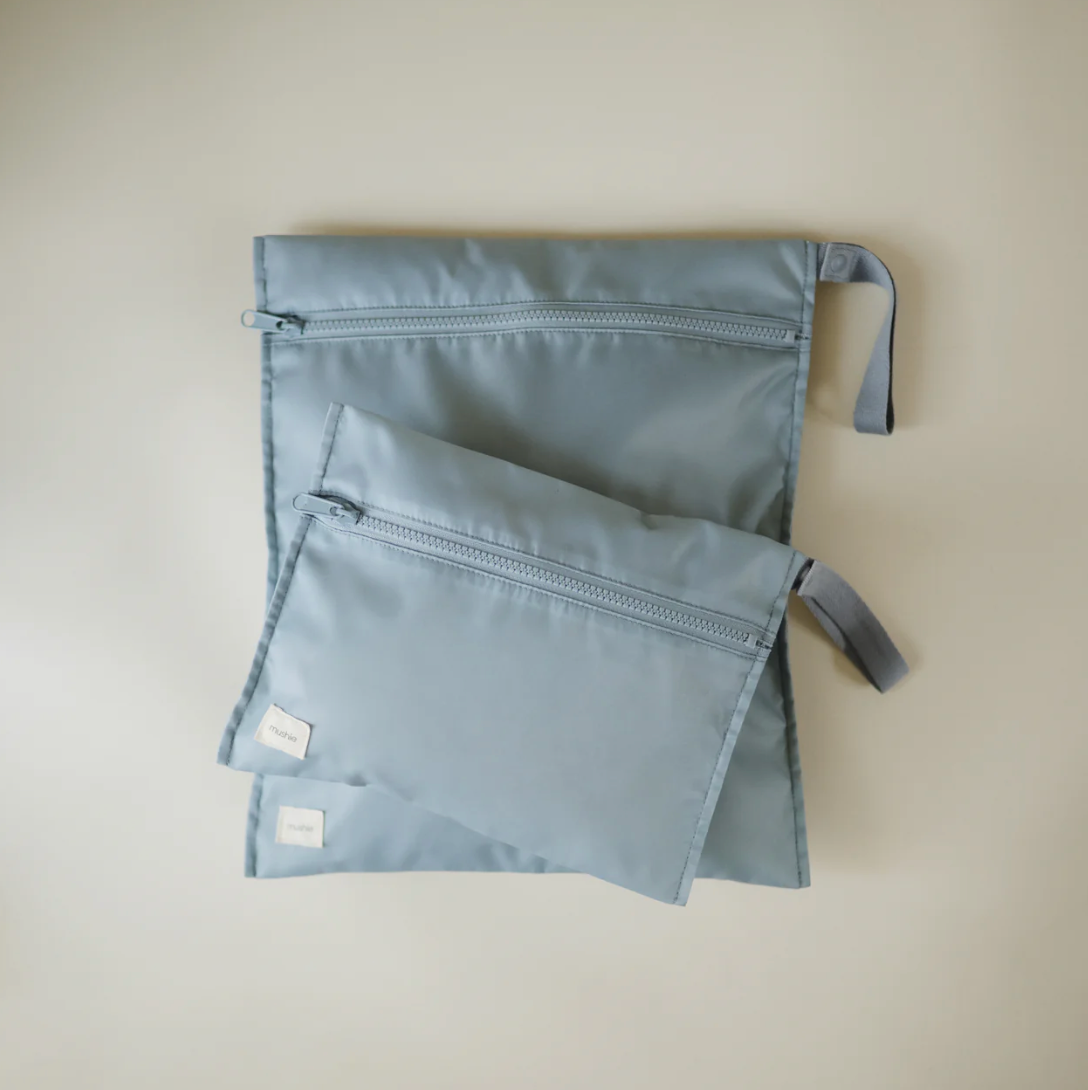 Mushie Water Resistant Wet Bag (2 Pack)