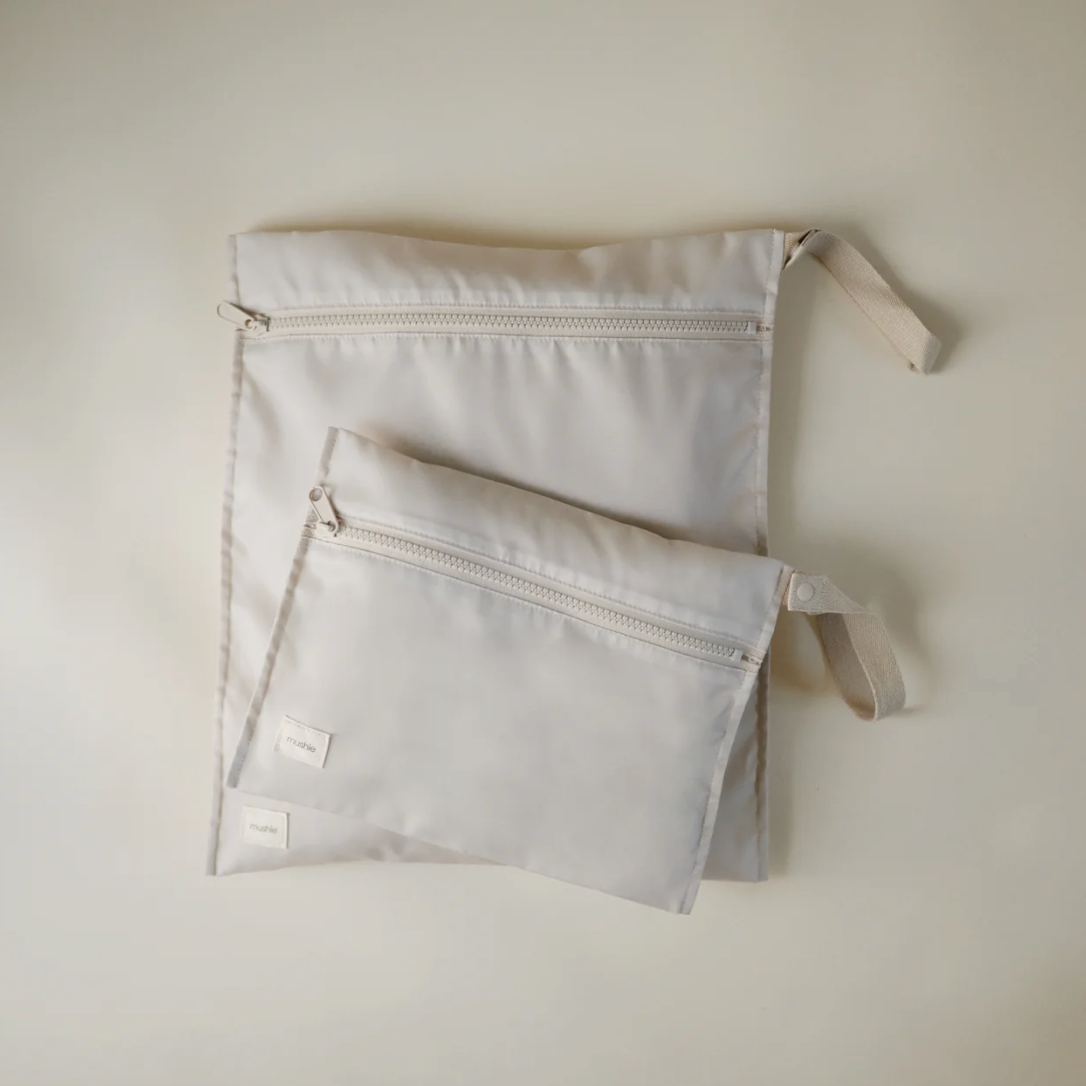 Mushie Water Resistant Wet Bag (2 Pack)