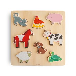 Mushie Wooden Puzzle