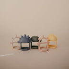 Mushie No-Drop Sensory Teether