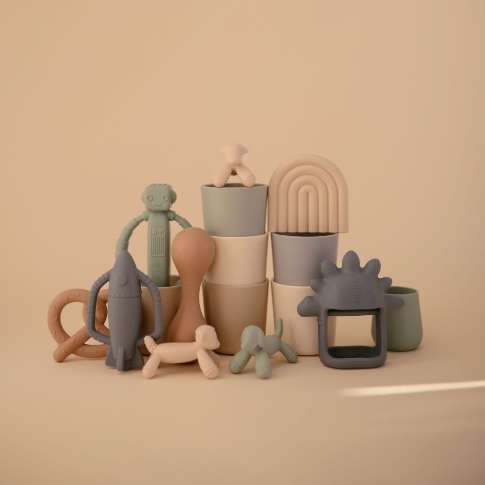 Mushie Figurine Teether
